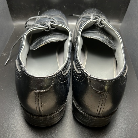 nunn bush lites black stowell vintage mens shoes size 8